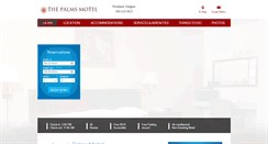Desktop Screenshot of palmsmotel.com